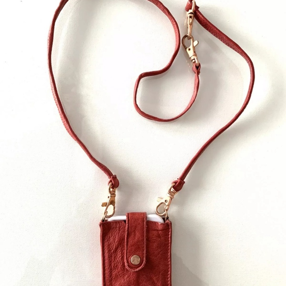 Free People Distressed Leather Travel Festival Bag XS crossbody New w Store Tags